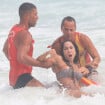 Mulher Melão é resgatada por bombeiros após susto em praia e mostra o que você só vê no OnlyFans. Fotos!
