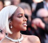 Kelly Rowland compareceu ao Festival de Cannes para prestigiar o filme 'Marcello Mio'