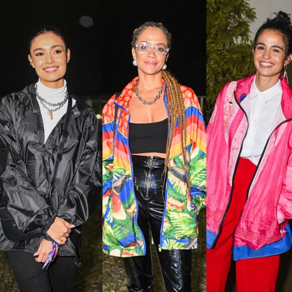 Calça cargo, jeans escuro e couro: 17 looks de famosas no 'Doce Maravilha' dão dicas para se vestir para festival em dia de frio