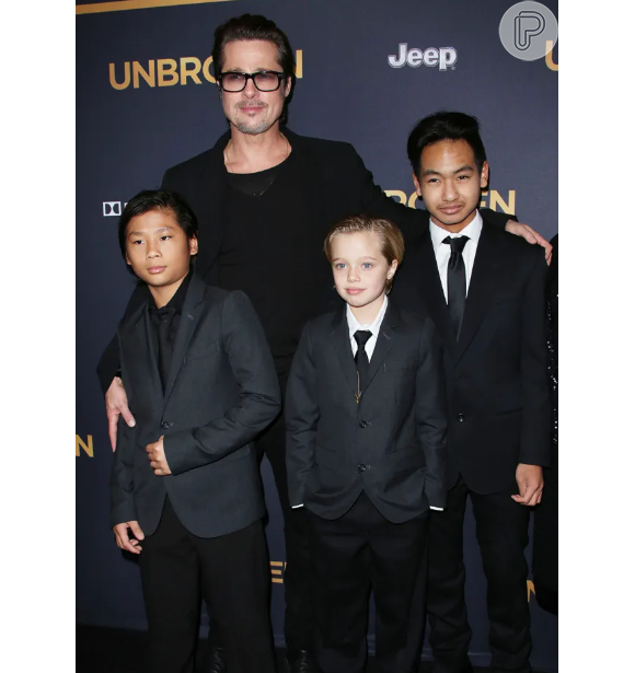 Os filhos de Brad Pitt querem tirar o sobrenome do pai e deixar somente o da mãe, Angelina Jolie