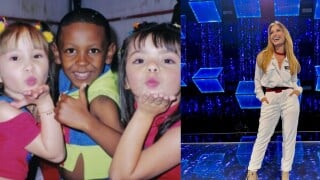 Em 1999, essa menina fofa era a mini-loira do 'É o Tchan' e hoje está em reality de música na TV