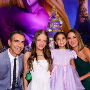 Filha com Ticiane Pinheiro e Cesar Tralli completou cinco anos