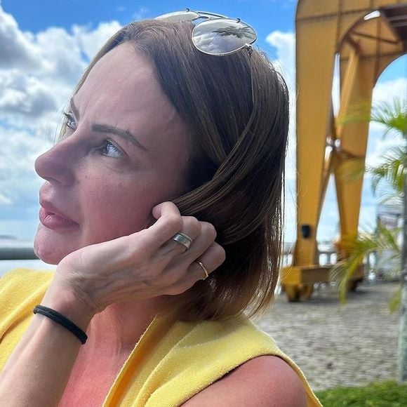 Mari Saade confirmou a veracidade do registro, mas garantiu que tudo não passou de uma brincadeira em uma reunião de amigas