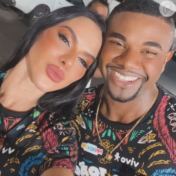 Tamires Assis e Davi Brito estão trocando declarações de amor nas redes sociais e não escondem mais o romance