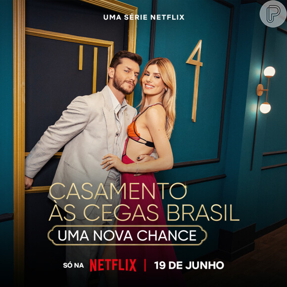 'Casamento às Cegas Brasil': participantes irão se ver e falar do futuro em reencontro com os apresentadores, Camila Queiroz e Klebber Toledo