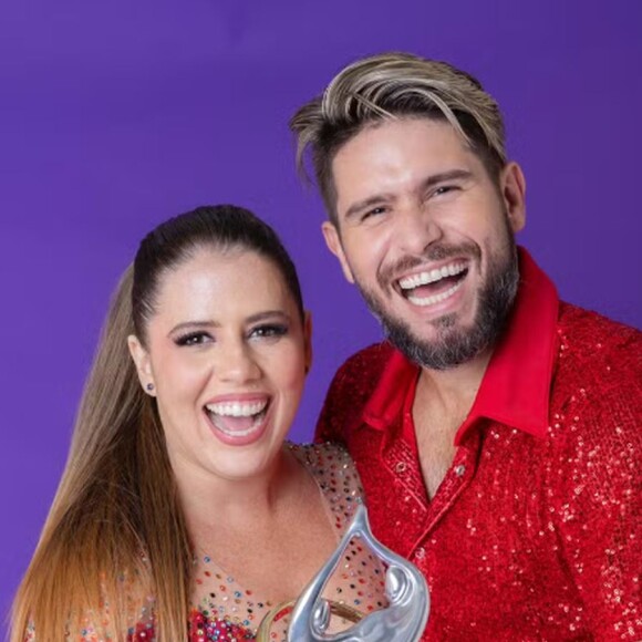 Mas antes de receber o troféu de campeã do 'Dança dos Famosos', Tati Machado passou por um susto