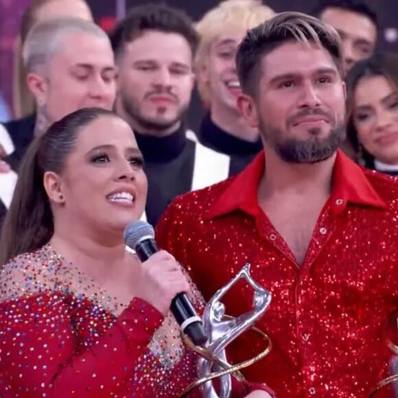 Com Tati Machado Campeã, Amaury Lorenzo ficou em segundo lugar e Lucy Alves, em terceiro no 'Dança dos Famosos'