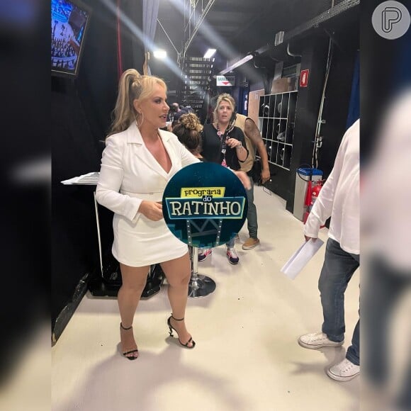 Flor Fernandez tem feito participações no 'Programa do Ratinho' atualmente