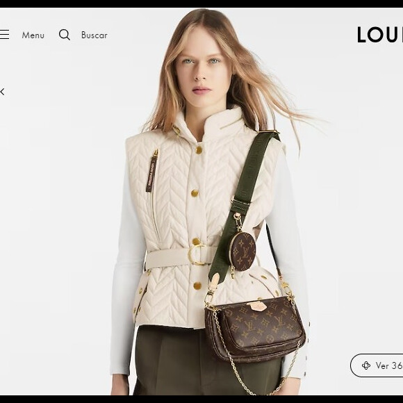 Bolsa de Rafaella Justus custa R$ 17 mil no site oficial da Louis Vuitton