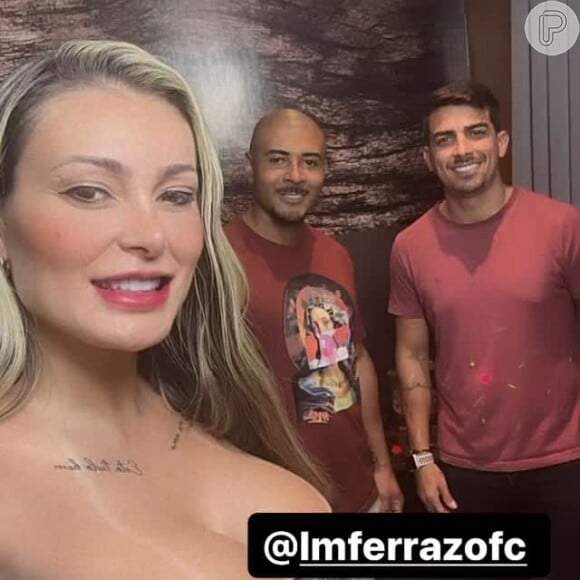 Lucas Matheus, namorado de Andressa Urach, também participou do novo pornô 