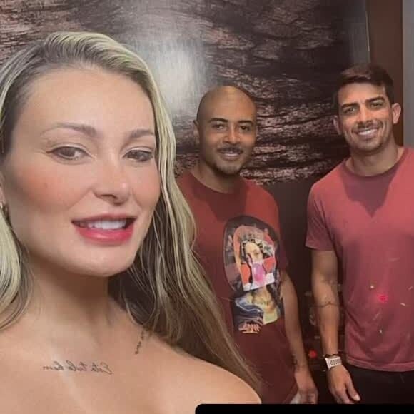 Lucas Matheus, namorado de Andressa Urach, também participou do novo pornô 