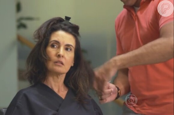 O responsável pela transformação nos cabelos de Fátima Bernardes foi o argentino Flávio Chiodelli, que corta os fios da jornalista há oito anos