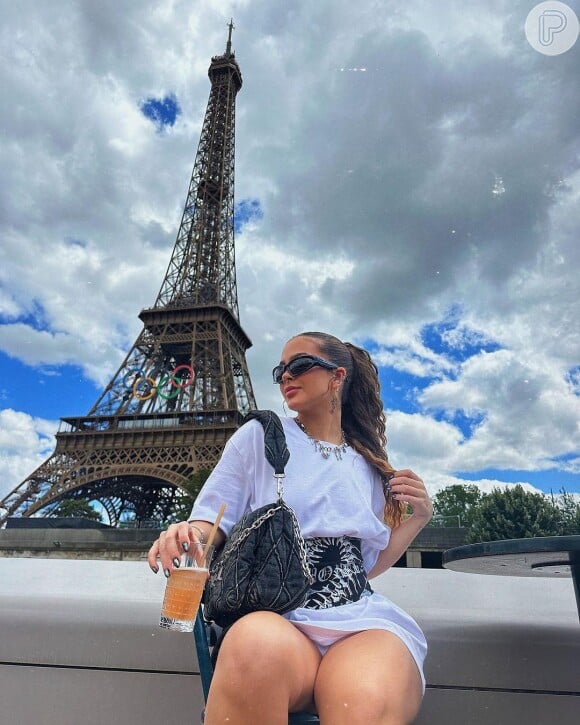 Mel Maia passou a última semana curtindo uma viagem super luxuosa por Paris, capital da França