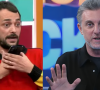 Gente? Eduardo Sterblitch revela que já transou no banheiro de Luciano Huck e entrega perrengue: 'Não brochei, mas...'