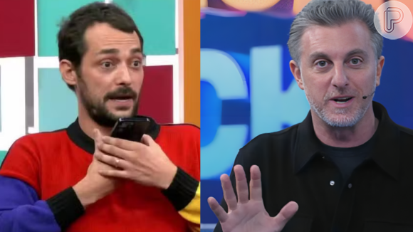 Gente? Eduardo Sterblitch revela que já transou no banheiro de Luciano Huck e entrega perrengue: 'Não brochei, mas...'