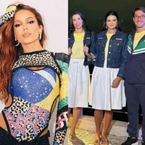 Anitta, Márcia Fu e mais famosos criticam uniforme do Brasil nas Olimpíadas 2024: 'Representa como o atleta é tratado no país'