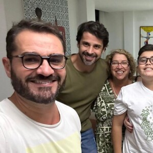 Dona Déa e Marcelo Cosme são amigos íntimos