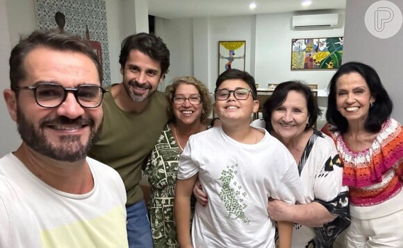 Dona Déa e Marcelo Cosme são amigos íntimos