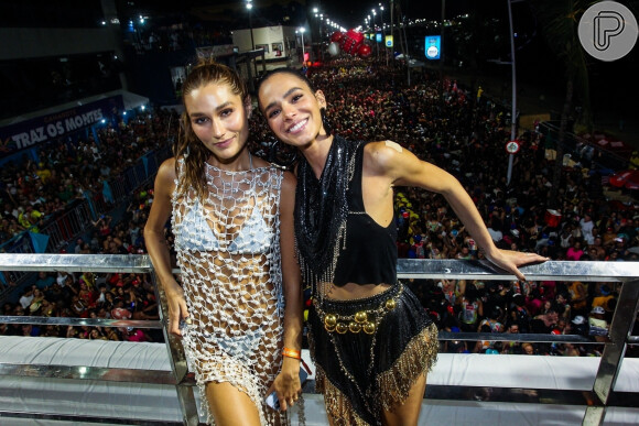 Sasha Meneghel e Bruna Marquezine afirmaram estar no melhor momento de sua amizade