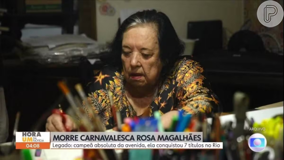 Rosa Magalhães estreou no Carnaval em 1970 como assistente do Salgueiro