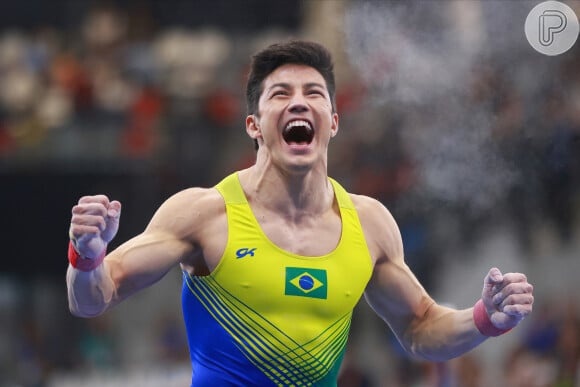 Arthur Nory, popular ginasta brasileiro, é o 11º atleta mais gato das Olimpíadas Paris 2024