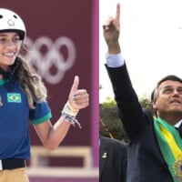 Rayssa Leal, bronze nas Olimpíadas, e CazéTV são vítimas de fake news envolvendo Bolsonaro. Entenda a polêmica!