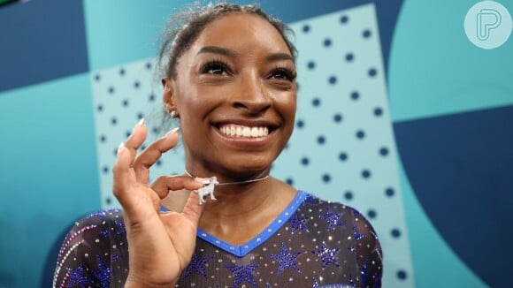 Entenda o que significa o colar de cabra que Simone Biles usa!