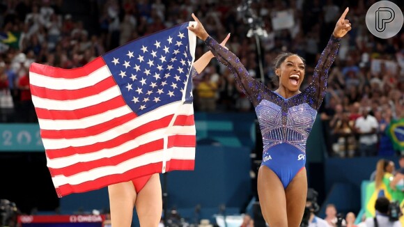 Simone Biles é considerada a melhor ginasta de todos os tempos nos Estados Unidos