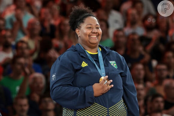 Em luta contra a israelense Raz Hershko, Bia Souza venceu a final da categoria acima dos 78kg no judô e ganhou 1ª medalha de ouro do Brasil.