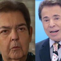 'Eu sabia que era grave': Faustão explica por que não quis visitar Silvio Santos em hospital