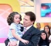 Silvio Santos contratou Maisa Silva aos 5 anos e lhe deu um programa infantil - depois, dividiram o palco no dominical do dono do SBT