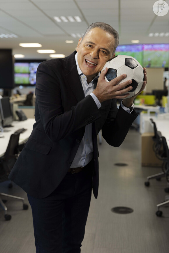 Futebol na Globo tem Luís Roberto como um de seus narradores