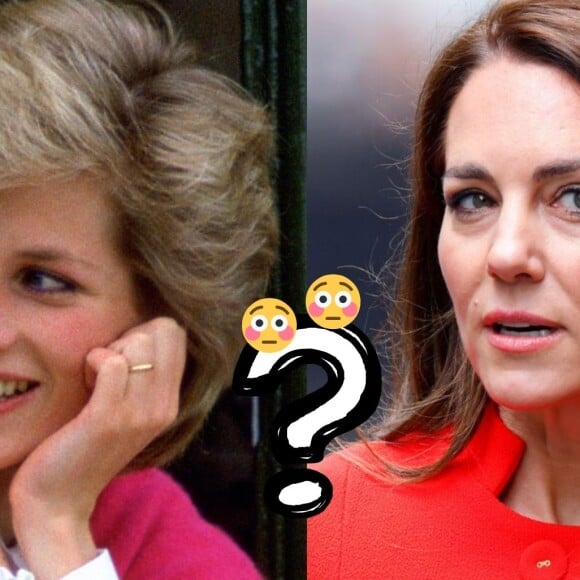 Princesa Diana e Kate Middleton tinham uma coincidência no universo fashion que você provavelmente não reparou.