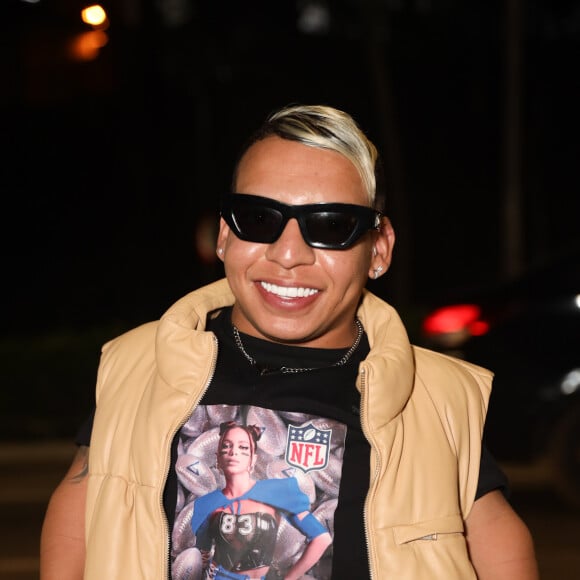 Toquinho prestigia after de Anitta após show do intervalo no jogo na NFL, em São Paulo, na madrugada deste sábado, 7 de setembro de 2024