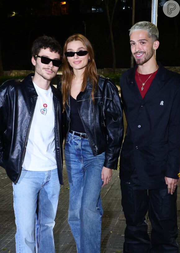 Sasha Meneghel, João Lucas e João Guilherme prestigiam after de Anitta após show do intervalo no jogo na NFL, em São Paulo, na madrugada deste sábado, 7 de setembro de 2024