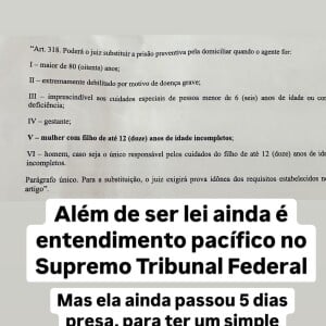 Prisão de Deolane Bezerra foi considerada 'criminosa' por Dayanne Bezerra, sua irmã