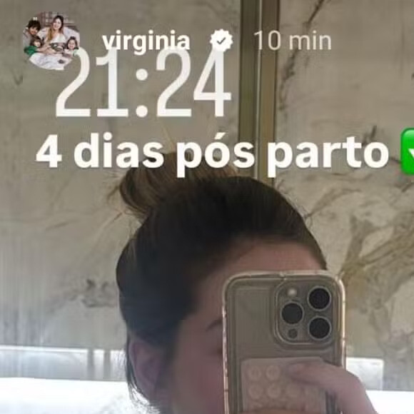 Virgínia Fonseca fez cesárea e, ao contrário de especulações, não realizou cirurgia plástica após o parto