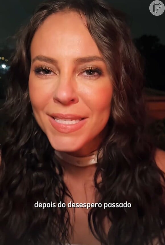 Paolla Oliveira assumiu que se desesperou