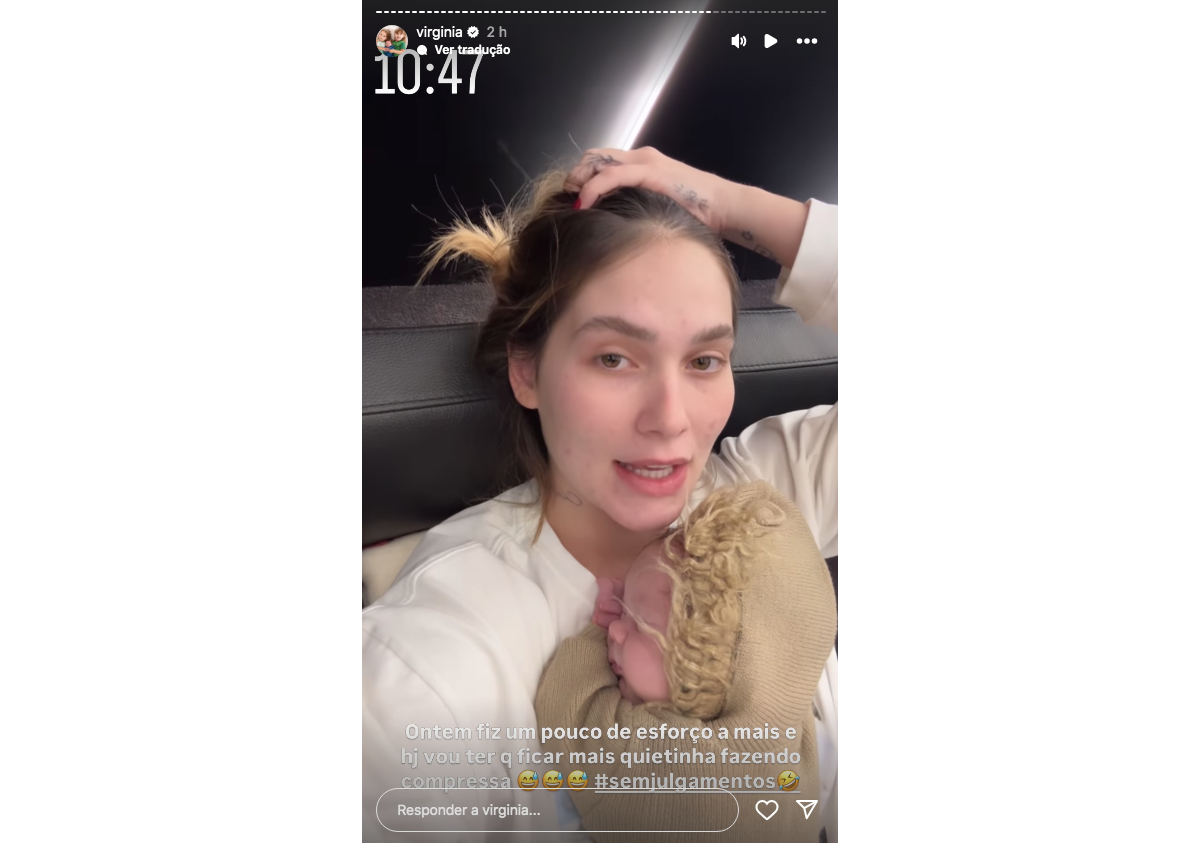 Foto: Virgínia Fonseca assumiu que fez esforço a mais do que é ...