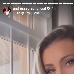 Logo depois de anunciar o término, Andressa Urach publicou um vídeo em seus stories sensualizando muito