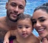 Neymar e Bruna Biancardi, pais de Mavie, se reconciliaram em julho de 2024