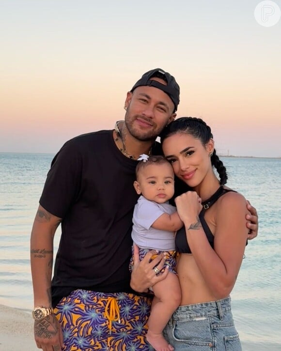 Neymar e Bruna Biancardi comemoram 1 ano da filha deles, Mavie, em 6 de outubro de 2024