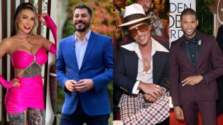 Andressa Urach, Bruno Mars, Evaristo Costa e Usher têm uma conexão desconhecida por muitos; você sabe qual é?