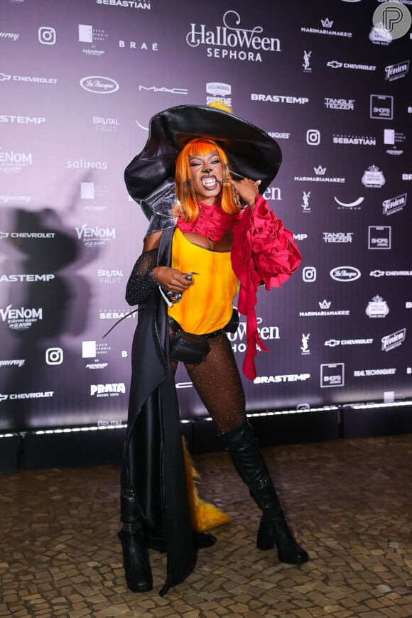 Famosos prestigiam o Baile de Halloween da Sephora no Hotel Unique, em São Paulo, no dia 11 de outubro de 2024