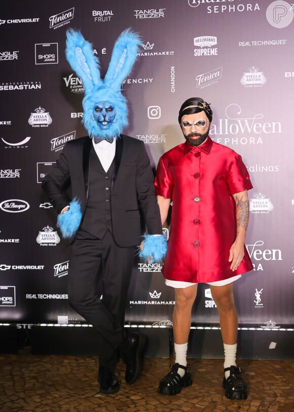 Famosos prestigiam o Baile de Halloween da Sephora no Hotel Unique, em São Paulo, no dia 11 de outubro de 2024