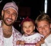 Neymar homenageia filhos em Dia das Crianças e encanta a web; ex-namorada reage