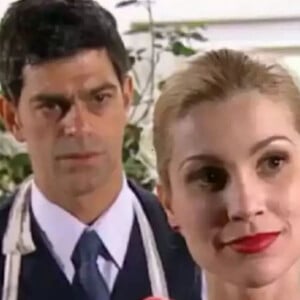 Em 'Alma Gêmea', Rafael (Eduardo Moscovis) será estúpido com Cristina (Flavia Alessandra), que não acredita na reação do marido