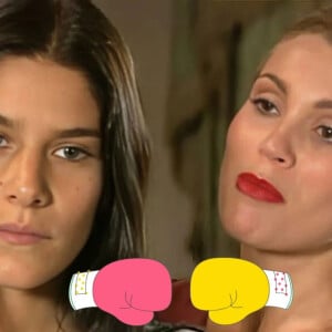 Na novela 'Alma Gêmea', Serena e Cristina vão brigar feio.