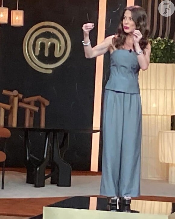 Ana Paula Padrão está na apresentação do 'MasterChef Brasil' desde a sua primeira temporada