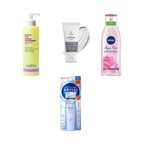 Os 4 produtos essenciais para uma skincare COMPLETA!